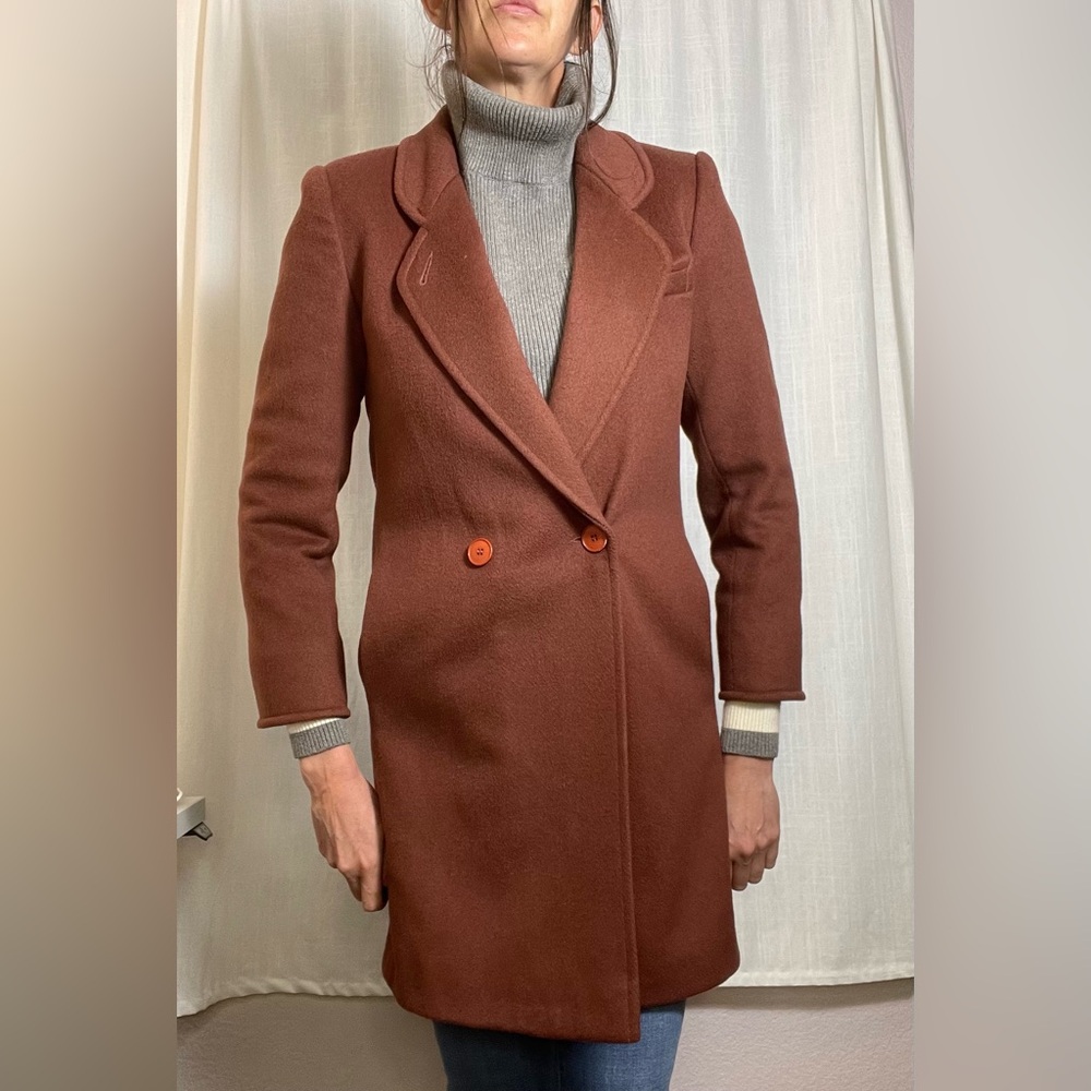 VTG CASSIDY 100% WOOL COAT size 6 - Picture 12 of 17